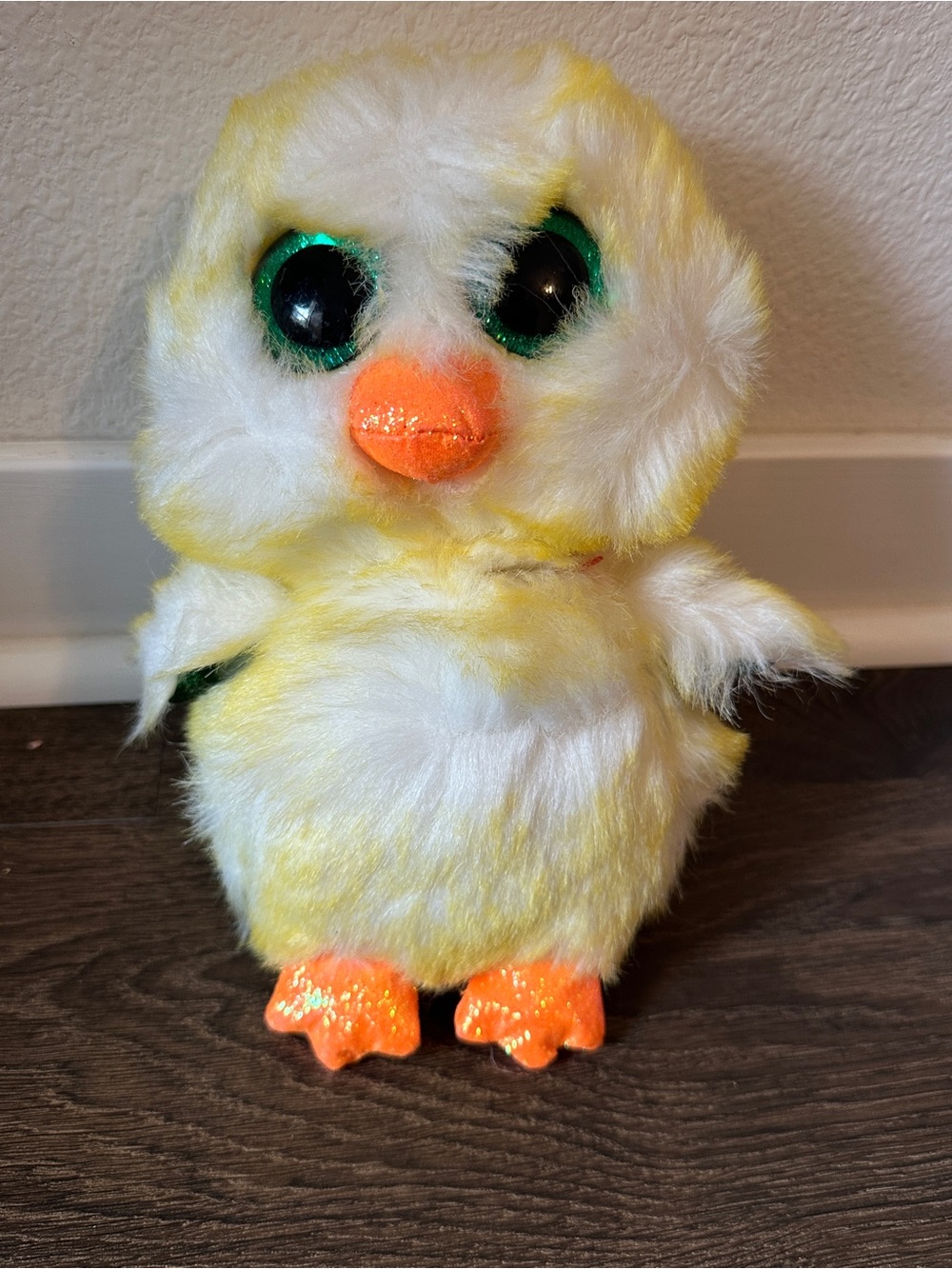 Ty Beanie Boo 2020 Easter Lemon Drop the Chick ~ 9" Medium Size Plush